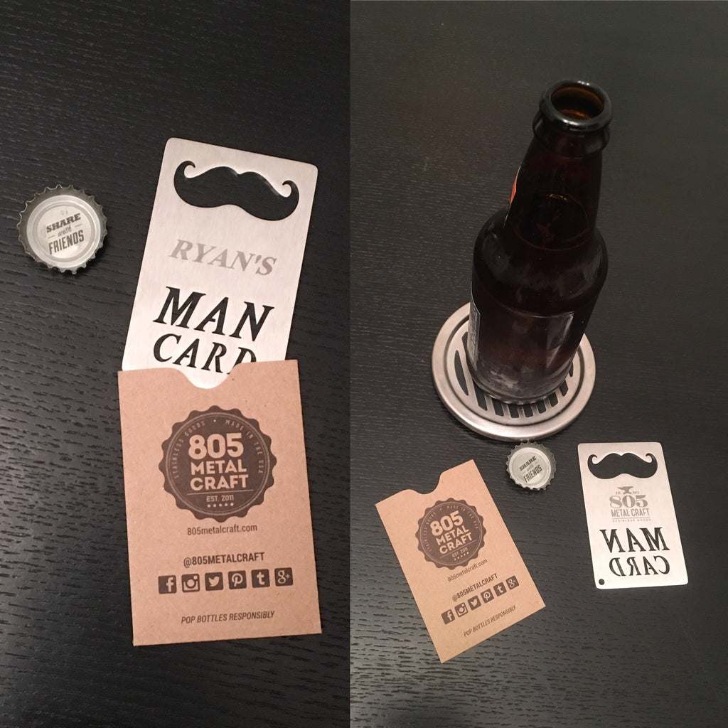 Personalized Man Cards Now on sale!!!